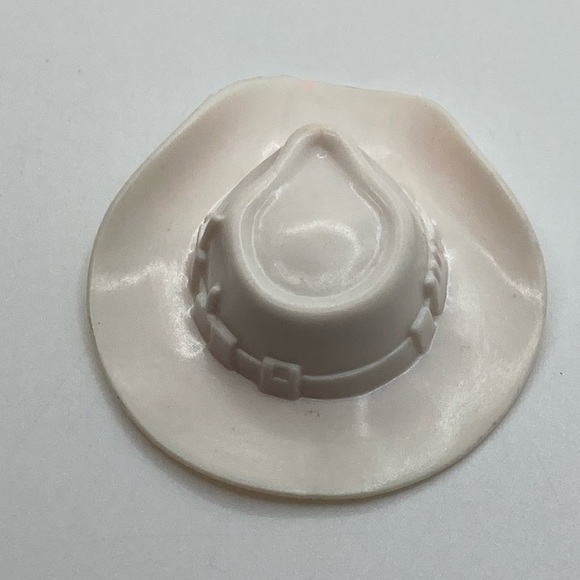 Vtg 80s Mattel Filmation Marshal Bravestarr Action Figure Hat Accesory x1 - Picture 2 of 3